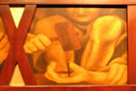 10. Jesus is nailed to the cross
