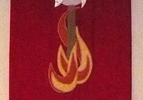 Banner at Pentecost